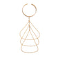 17 Styles Boho Crystal Pendant Cuff Open Bangles for Women Wed Bridal Goth Tassel Link Arm Bracelets Party Jewelry Gift
