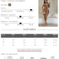 Gradient Strapless Long Dress Women Trend Metal Rings Low-Neck  Backless Tight Peach Hip Midnight Club Party Chic Bod