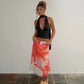 Tie Up Deep V Backless Sexy Crop Tops for Woman Tanks Club Wear Halter Top Summer Woman Clothing