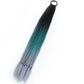 Synthetic 24inch Girls Colored Box Braided Ponytail With Elastic Rubber Band Hair Extensions Rainbow Color Box Pigtail Hairpiece