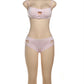 Heart Hollow 2 Piece Set Women Simple Vacation Camisole+Panties Beach Style Matching Stretch Street Comfortable Suit