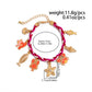 2025 Fashion Starfis Conch Fish Crab Shrimp Pendant Bracelet Unique Retro Braided Rope Chain Bangles Charm Jewelry Gift