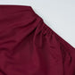 Long Sleeve Ruched Maxi Dress Solid Color Elegant Dresses for Woman Party Outfits Autumn