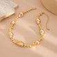Vintage Plastic Irregular Beads Clavicle Chain Necklace for Women Trend 2025 Goth Adjustable Choker Aesthetic Jewelry