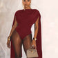 Cowl Neck Sleeveless Bodysuit Tops Spring Women Sexy Clothing Brown One Pieces Club Outfit