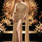 Inclined Shoulder See Through Hem Maxi Dress Women Folds Long Tassel Sleeveless Elegant Vacation Prom Party Chic Vestidos