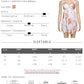 Metal Starfish Dress Women Low-Nec Chest Wrap Halter Irregular Ruffles Hem Backless Sleeveless Vacation Mini Bodycon