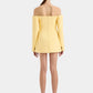 Off-shoulder Strapless Sexy Blazer Dress For Women Fashion Solid Zipper Two Pocket Long Sleeve Backless Mini Dress