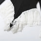 Deep V Neck Long Sleeve Shorts Jumpsuit Sexy Lace Patchwork One Piece Black Outfits Boutique Clothing Woman