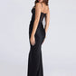 Spaghetti Strap Backless Sexy Maxi Dress Women Gown Elegant Black Strapless Sleeveless High Waist Ruched Club Dresses