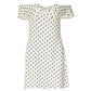 Polka Dot Print Ruffled Off Shoulder Mini Dress Woman Clothes Sexy Summer Dresses 2026