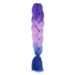 24 Inch Jumbo Braids Extensions Synthetic Braiding Hair Afro Ombre Color kanekalon Hair for Children Braid