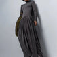 Long Sleeve Draped Sexy Jumpsuit Women Overalls Autumn Winter New Patchwork Solid Turtleneck High Waist Slim Jumpsuis