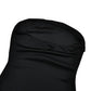 Little Black Dress with Lace Shawl High Quality Short Sleeve Backless Mini Dresses for Woman Club Outfits