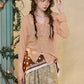 Women's Casual Long Sleeve Knitwear with V Neck Button, Cropped Slim Fitted Tee for Everyday, Chic Basic Solid Knit Top