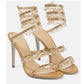 Women's New Water Diamond Sandals Fashion Tassel Crystal Shoes Sexy Banquet Party Twin Stiletto Women's Large Sandals