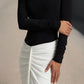 Black and White Patchwork Boat Neck Long Sleeve Backless Maxi Dress Elegant Party Dresses Fall Clothes