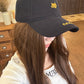 Streetwear Casual Baseball Cap with Unique Graphic Print and Lettering