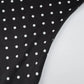 Polka Dot Slip Dress White Black French Style Elegant Sleeveless Backless Long Maxi Dresses for Woman