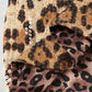 Leopard Print Sequined Evening Dresses Deep V Neck Sleeveless Backless Mini Dress Chic Summer Club Outfits