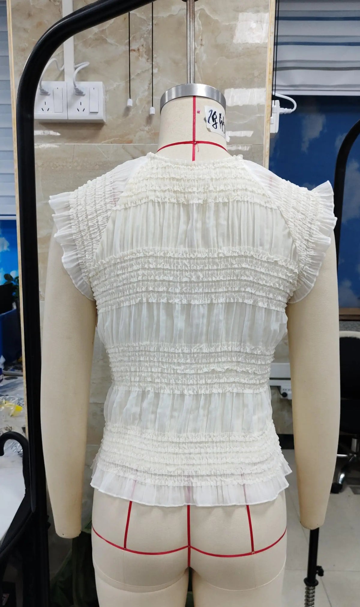 Cottage Vintage Ruffles Hem Shirt Vest Y2k Women Shirred Elastic Tank Tops Summer Sleeveless Slim Fit Crop Tops