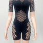 Hollow Patchwork Playsuit Women Sexy Exposed Coquette Summer Trend Skinny Hottie Midnight Club Party Stretch Romper