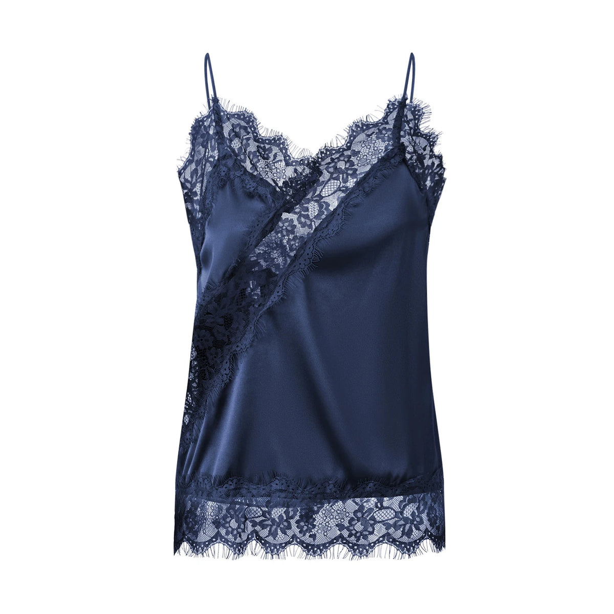 Women Lace Silk Satin Tank Tops Y2k Fairy V Neck Camisole Sleeveless Spaghetti Strap Summer Going Out Tops Streetwear