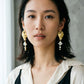 1PC Novelty Design Metal Hand Left Earcuff Dangle Earrings For Women Jewelry Fashion Show Statement Earrings Accessories