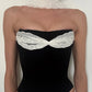 Halter Y2K Tank Top Women Patchwork Mesh Summer Trend Strapless Hollow Lace-Up Wild Beach Vacation Clubwear Camisole