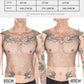 Men Fishnet Sexy Tank Tops Man Rhinestone Shiny See-Through Hollow Vest Mesh Sleeveless T-Shirt Transparent Clothing Clubwear
