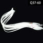 Synthetic Colored Braided Ponytail Hair Extension Rainbow Color Braids Pony Tail With Elastic Band Girl's Pigtail
