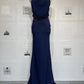 Halter Bckless Sexy Maxi Dress Women Gown Elegant Off-shoulder Sleeveless Draped Ruched Bodycon Club Party Long Dress