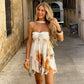 Floral Mesh Dresses Off Shoulder Halter Backless Irregular Mini Dress Sexy Outfits Woman Clothing