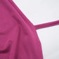 Sexy Summer 2-Piece Set Women Halter Deep Swing Collar Backless Camisole+Shorts Matching Sexy Clubwear Skinny Outfits