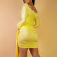 Sexy Fashion 2 Piece Set Women Feather Patchwork Slash Neck Skinny Bodysuit+Ruched Ribbon Skirt Y2K Style Elegant Set