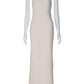 Women Spaghetti Strap Square Neck Sexy Maxi Dress Bodycon Backless Long Dress Elegant Club Night Out Party Dress