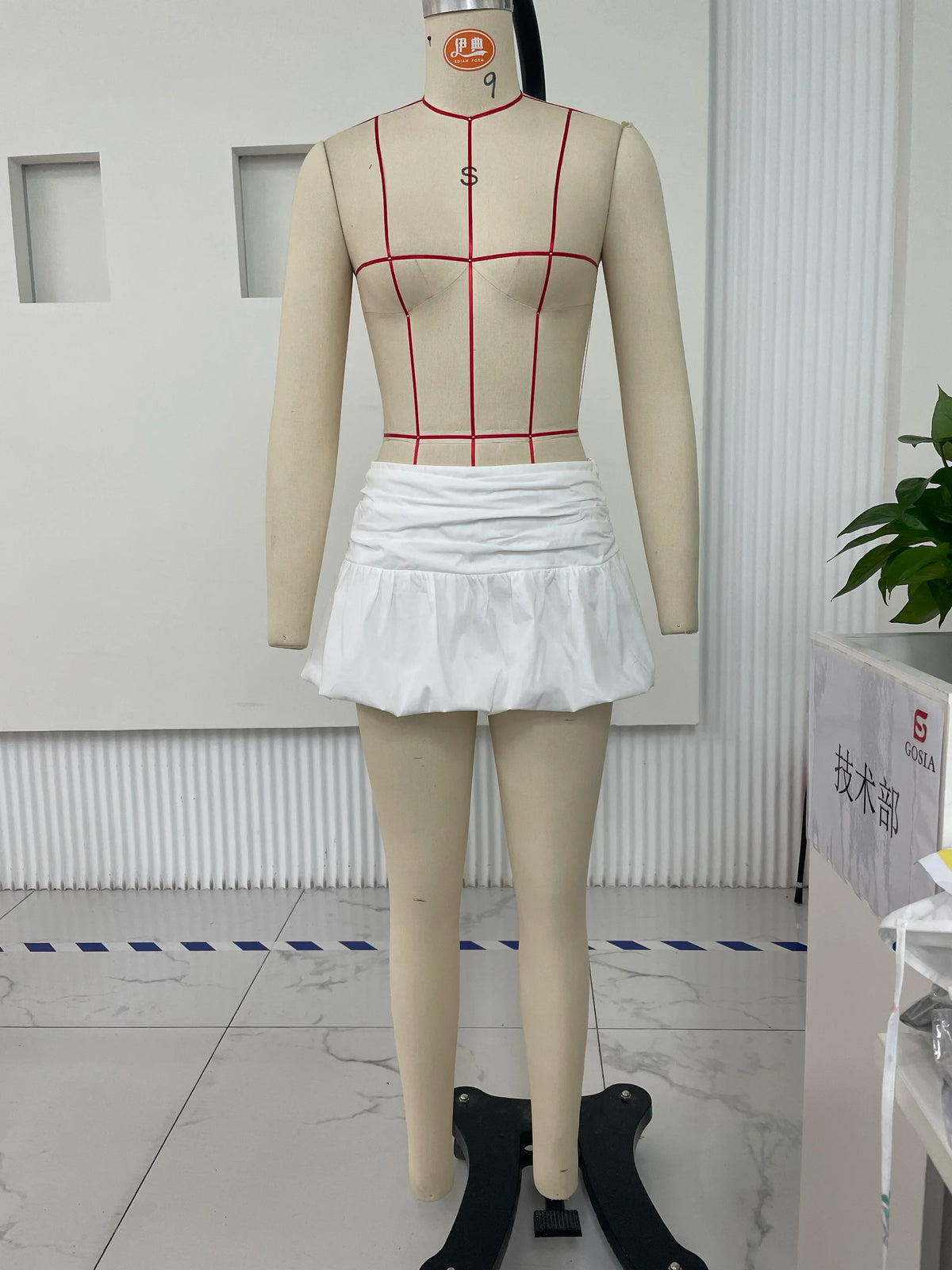 Y2k Ruffle Hem Bubble Skirt High Waisted A-Line Puffy Mini Short Skirt Women Summer Pleated Balloon Skirts Streetwear