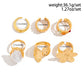 2025 New Irregular Exaggerated Metal Flower Open Rings Women Elegant Baroque Imitation Pearl Ring Jewelry Accessories