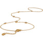 Trendy Stainless Steel Zircon Beads Back of Hand Chain Finger Bracelet Fashion Chic Sexy Jewelry Waterproof Wholesale Gift