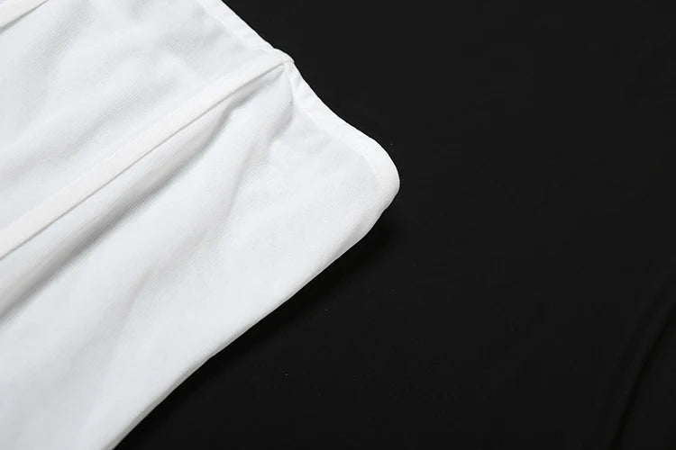 Sexy Strapless Dress Women Double-Deck Mesh Solid Simple Elegant Stretch Skinny Clubwear Summer Fashion Mini Bodycon