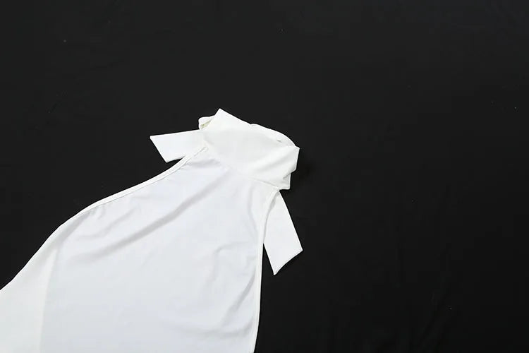 Hottie Jumpsuits Woman Bandage Halter Turtleneck Sexy Backless Sleeveless Skinny Peach Hip High Street Fashion Overalls