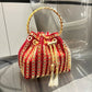 luxury Designer purses and handbags bags for women bucket clutch purse evening banquet bag Crystal rhinestone shoulder bag