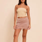 Y2k Half Slips Under Dress Elegant Fashion Bodycon Skirt Women Silk Satin Pencil Skirt Lace Trim Low Rise Underskirts