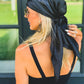 Luxury Brand Silk Scarf Women Satin Solid color Hijab Scarves Muslim Pareo Bandana Female Shawl Wrap Headband Foulard 90*90cm