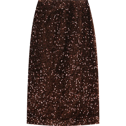 Women's Korean Fashion Winter Party Dress Sparkly Elegant Luxury Bottom New Arrival