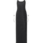 Spaghetti Strap Polka Dot Sexy Maxi Dress Women Gown Elegant Sleeveless Backless Bodycon Club Party Long Dresses Female