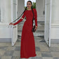 Autumn Long Sleeve Ruched Sexy Maxi Dress For Women Fashion Elegant Solid Bodycon Club Party Long Dresses Female 2025