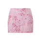 Women Y2K Sequin Mini Skirt Low Waist Sparkle Beaded Short Skirt Glitter Shiny Bodycon Skirt Night Out Party