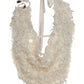Furry Tassel Decoration Tank Tops Woman Sequin Patchwork Halter Swing Collar Backless Summer Street Fashion Vests