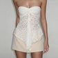 Summer Tank Top Women Sexy Jacquard Hottie Fashion Irregular Hem See Through Ruched Stretch Elegant Party Street Vest